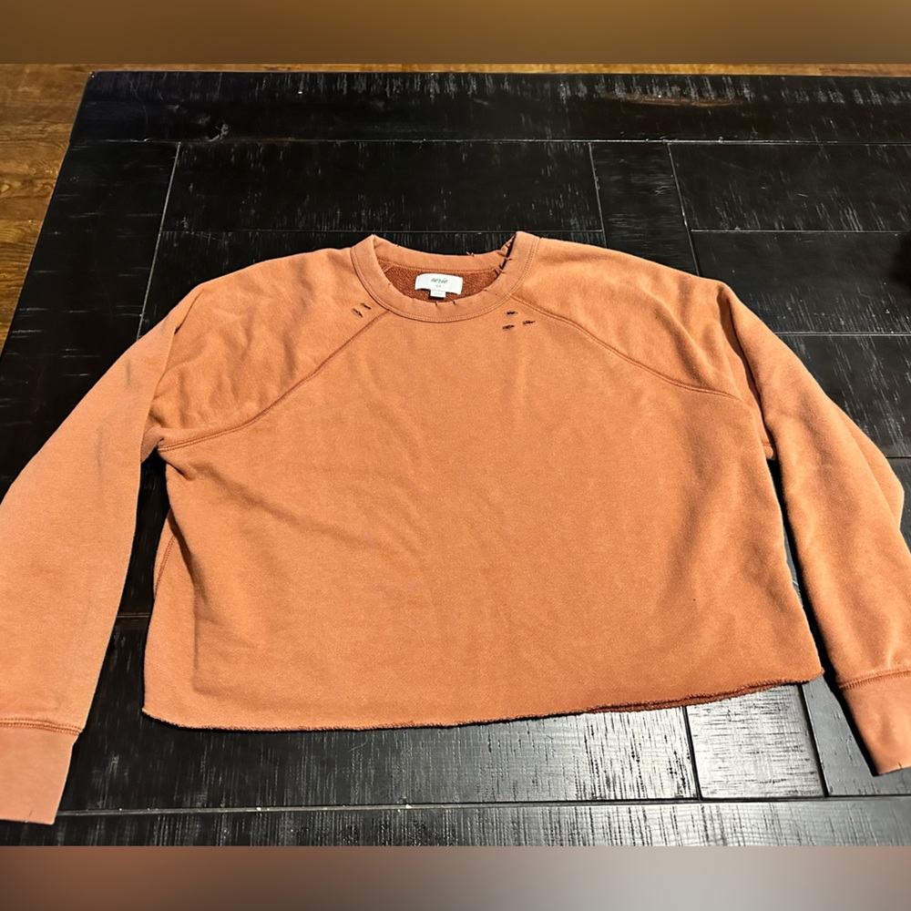 Cropped sweatshirt